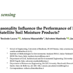 Come può la stagionalità influenzare le prestazioni dei recenti prodotti satellitari a microonde per l’umidità del suolo?