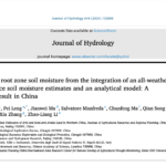 Generation of root zone soil moisture from the integration of an all-weather satellite surface soil moisture estimates and an analytical model: A preliminary result in China